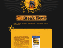 Tablet Screenshot of elysteakhouse.com